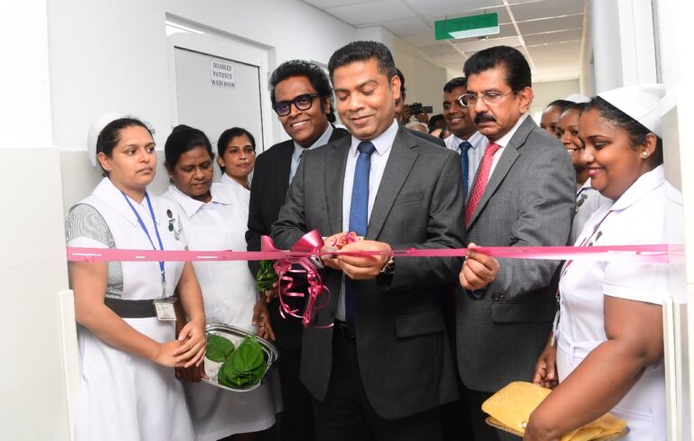 ද සොයිසා කාන්තා රෝහලේ මව්වරුන් වෙනුවෙන් සුරක්ෂිත තත්ත්වයෙන් උසස් සෞඛ්‍ය සේවාවක් ලබාදීමේ අරමුණින් ඉදිකරන ලද මාතෘ අධි සත්කාර ඒකකය ….