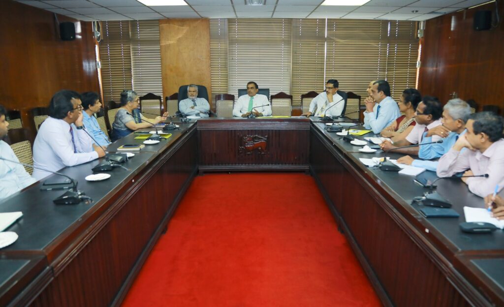 තාක්ෂණික සේවා හා ආධාරක මධ්‍යස්ථානය ස්ථාපිත කිරීමේ ආකෘතිය සහ සැලැසුම් යෝජනා පිළිබඳ සාකච්ඡාවක්…