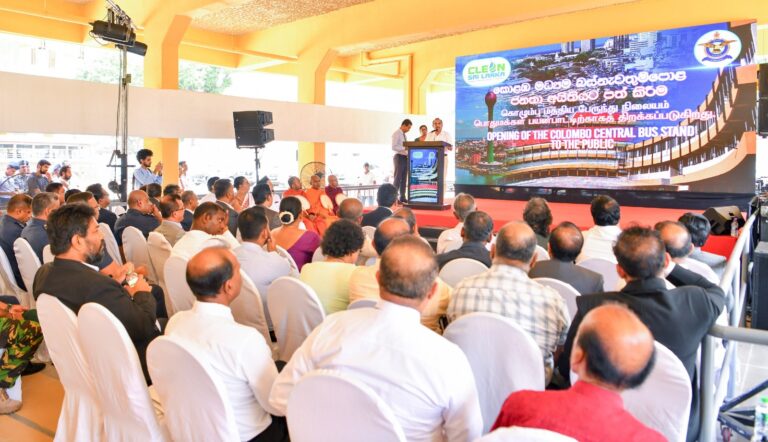 නවීකරණය කෙරුණු කොළඹ මධ්‍යම බස් නැවතුම්පොළ ජනතාවට විවෘත වෙයි….